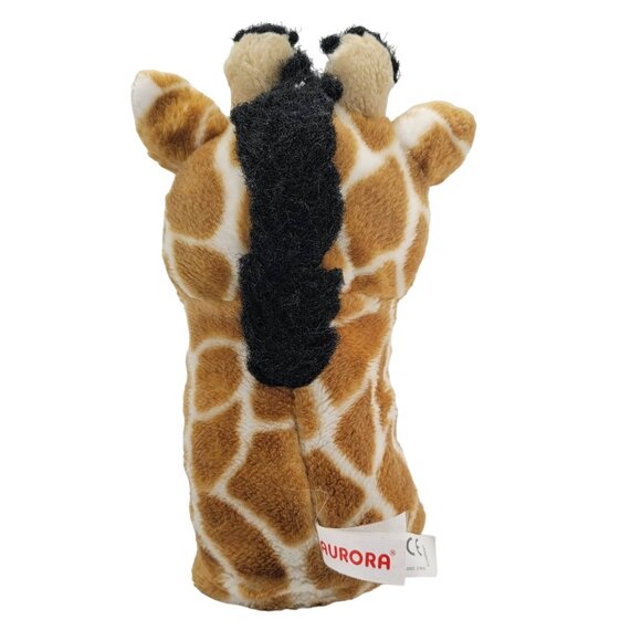 2/$15 Aurora Jolie Giraffe Plush Hand Puppet Pretend Zoo Wild Animal Theatre - Picture 4 of 10